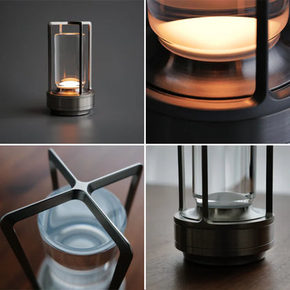 Ambient Lantern™ Cordless Crystal Table Lamp