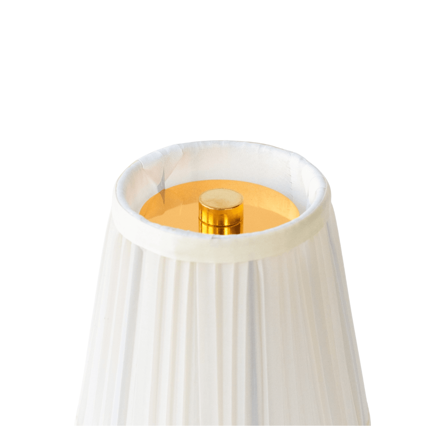 Cordless Brass Table Lamp:  Rechargeable Bulbs, Ideal Battery Charged Lamp for Home Use