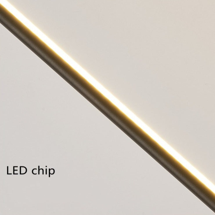 LED Floor Lamp with Adjustable Height and Modern Design for Living Room & Bedroom Lighting