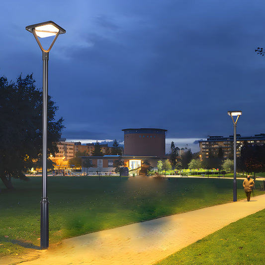 16 Solar Light Posts for Outdoor Use - Illuminate with Solar Street Lamp Post Lights, Perfect for Outdoor Paths and Gardens