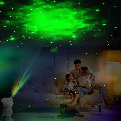 Astronaut Sky Galaxy Projector - Stunning Star & Galaxy Light Display - Ideal for Bedrooms & Relaxation Creates a Cosmic Atmosphere