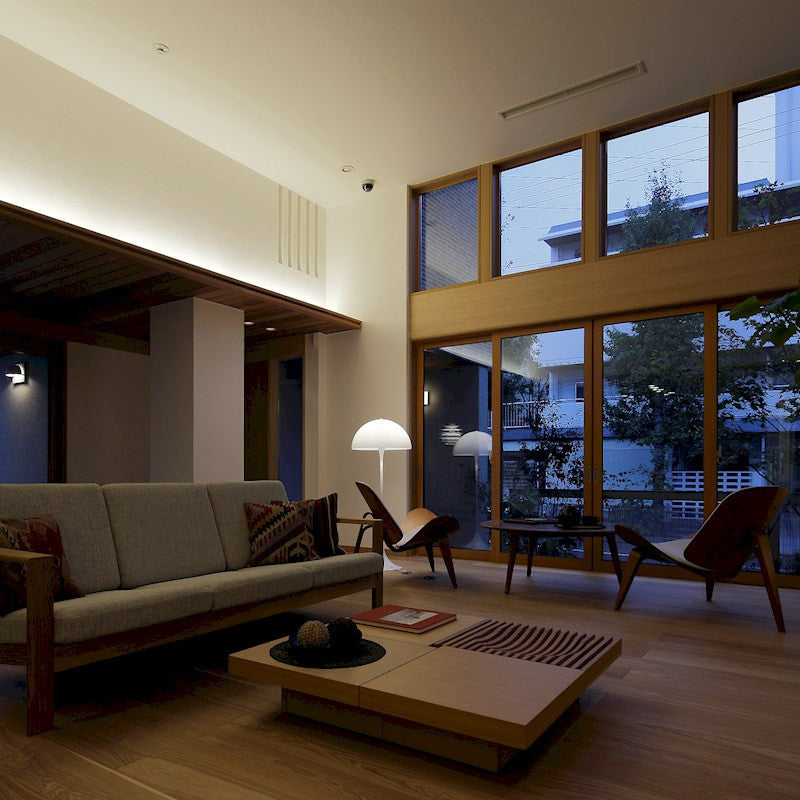 LED Floor Lamp with Adjustable Shade - Modern Design for Living Room & Office Use