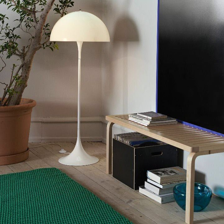 LED Floor Lamp with Adjustable Shade - Modern Design for Living Room & Office Use