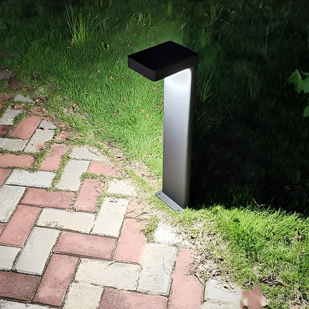 LED Solar Pathway Lights with Dusk-to-Dawn Sensor - Modern Outdoor Landscape Lighting for Gardens & Walkways