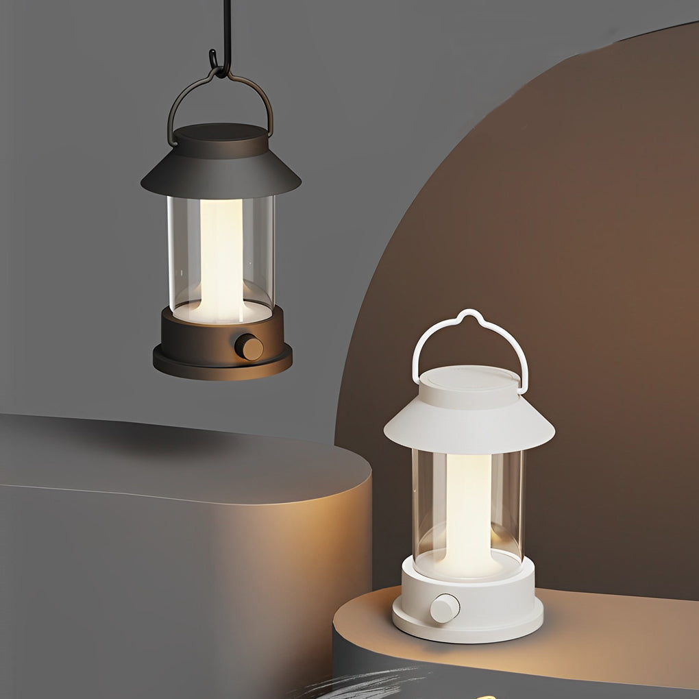 Portable Waterproof Dimmable LED Lantern - USB Rechargeable Outdoor Light for Camping & Emergency Use