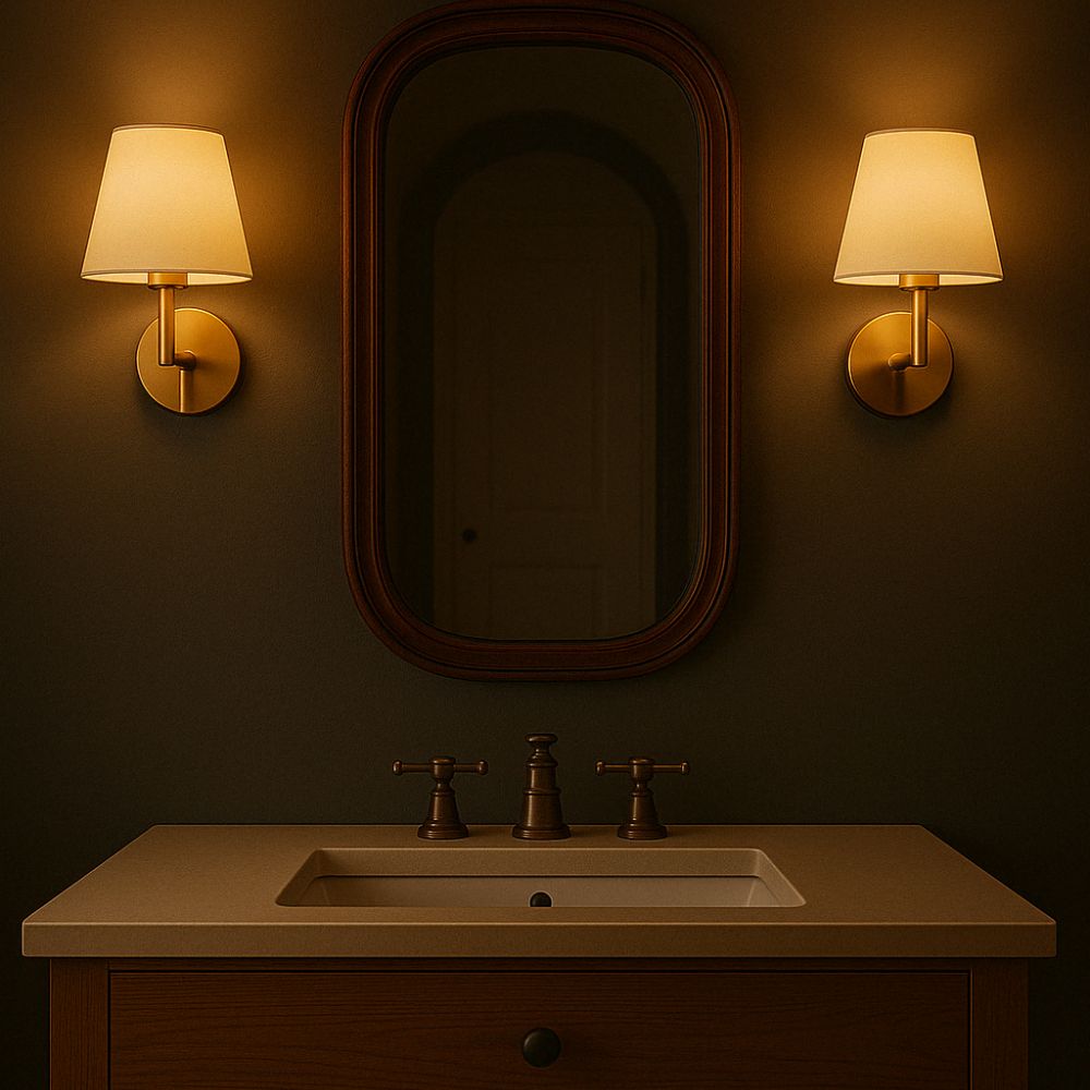 LED Wireless Fabric Wall Light Set of 2 with 2 Free Bulbs - Modern Decorative Lighting for Living Room & Bedroom