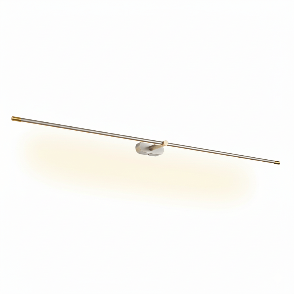 Minimalist Linear Rechargeable Wall Lamp | Touch Sensor, USB Charging & Ideal for Bathrooms and Vanity Mirrors