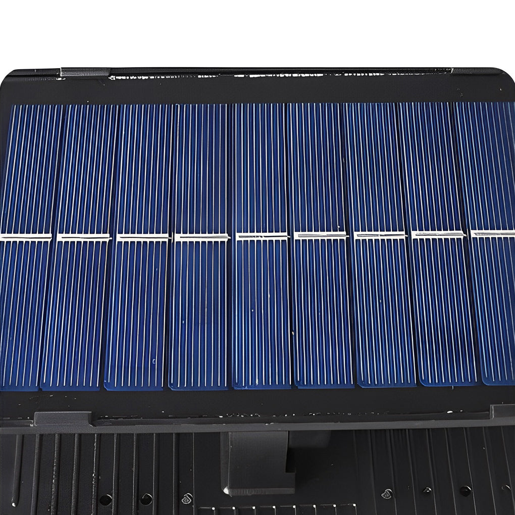 LED Waterproof Up and Down Wall Light - Modern Rectangular Solar Lamp for Outdoor Garden & Patio Lighting