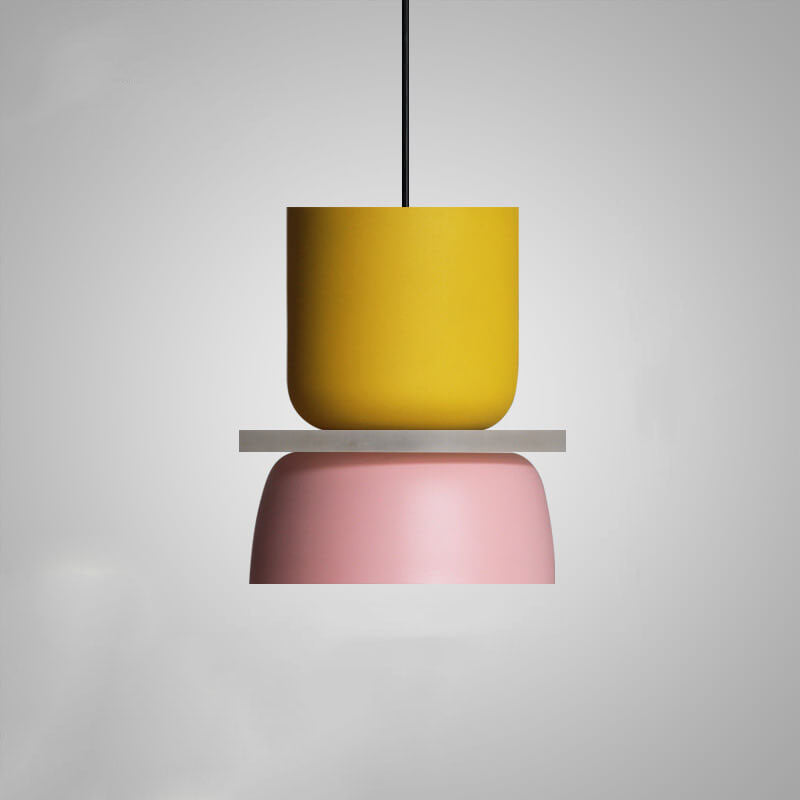 LED Pendant Light - Nordic Colorful Macaron Design for Kitchen Island & Dining Room Lighting