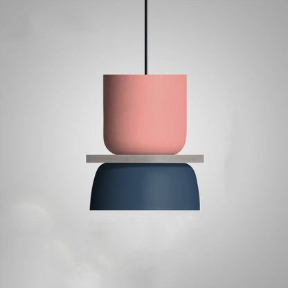 LED Pendant Light - Nordic Colorful Macaron Design for Kitchen Island & Dining Room Lighting