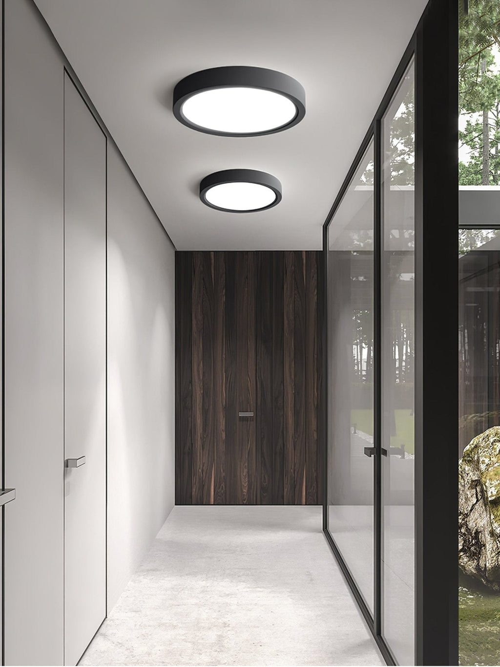 Acrylic Round Ceiling Light | Thinnest Design, Soft LED Illumination & Ideal for Low Ceilings in Indoor Spaces