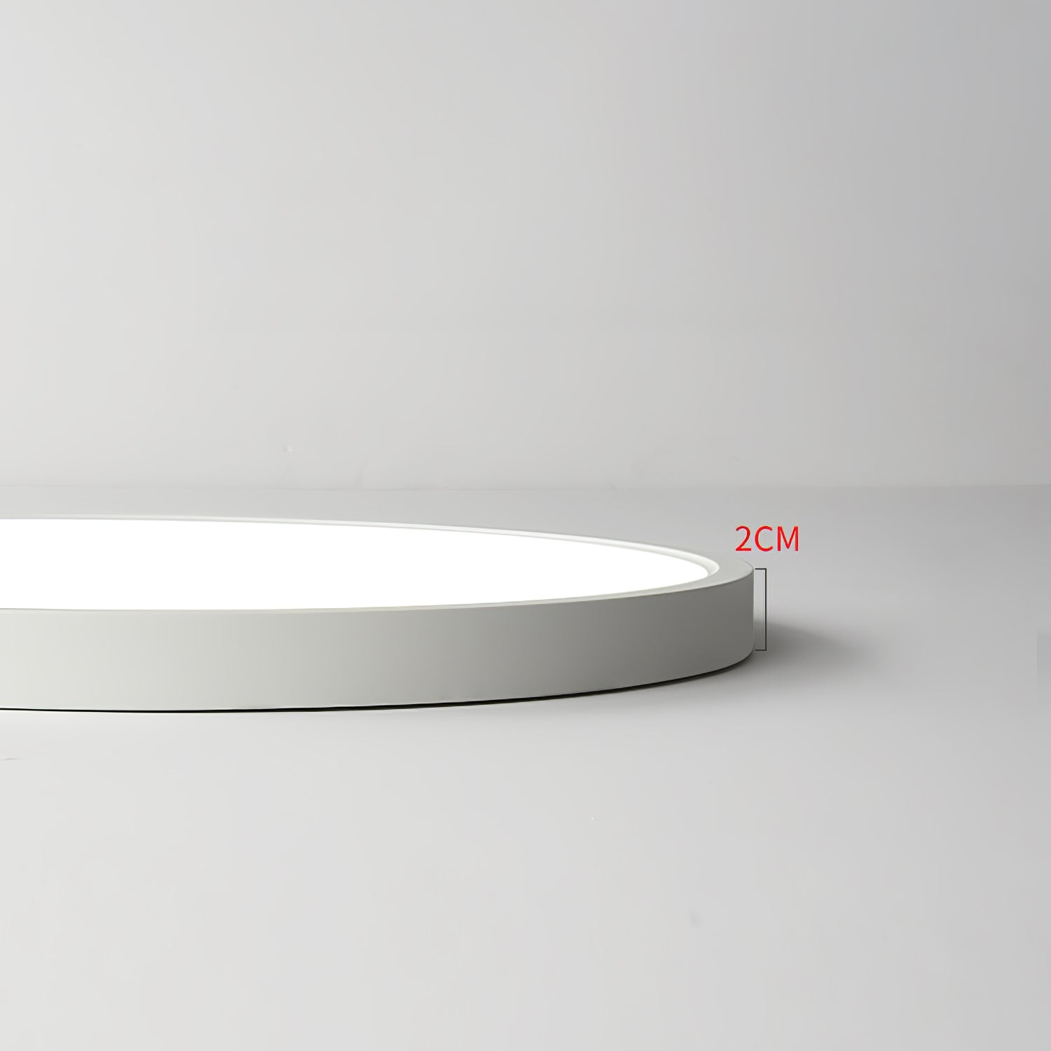 Acrylic Round Ceiling Light | Thinnest Design, Soft LED Illumination & Ideal for Low Ceilings in Indoor Spaces