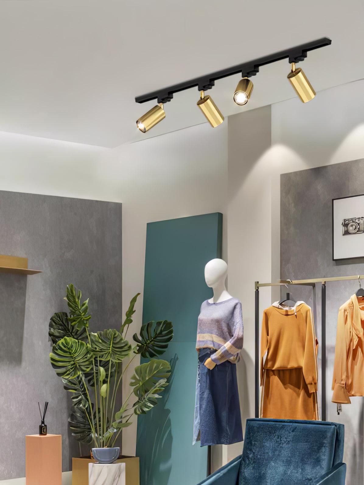 Adjustable Spotlight Track Ceiling Light | 325-Degree Rotatable, LED & Ideal for Art, Kitchen, or Office Task Lighting