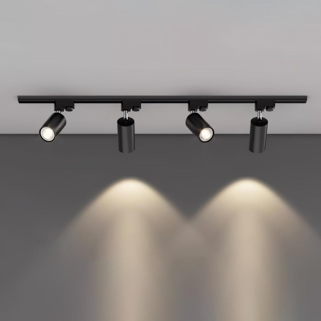 Adjustable Spotlight Track Ceiling Light | 325-Degree Rotatable, LED & Ideal for Art, Kitchen, or Office Task Lighting