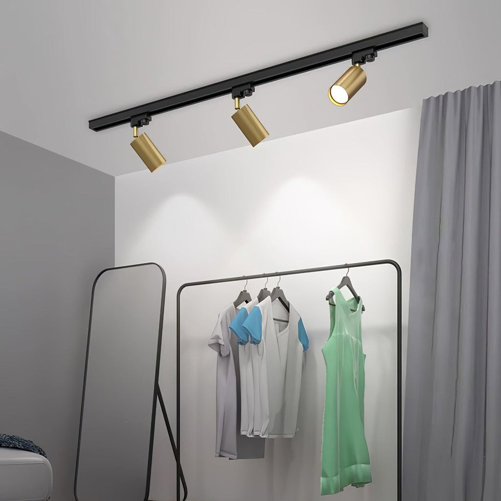 Adjustable Spotlight Track Ceiling Light | 325-Degree Rotatable, LED & Ideal for Art, Kitchen, or Office Task Lighting