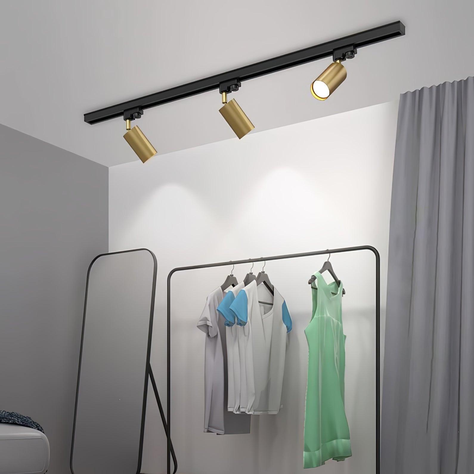 Adjustable Spotlight Track Ceiling Light | 325-Degree Rotatable, LED & Ideal for Art, Kitchen, or Office Task Lighting