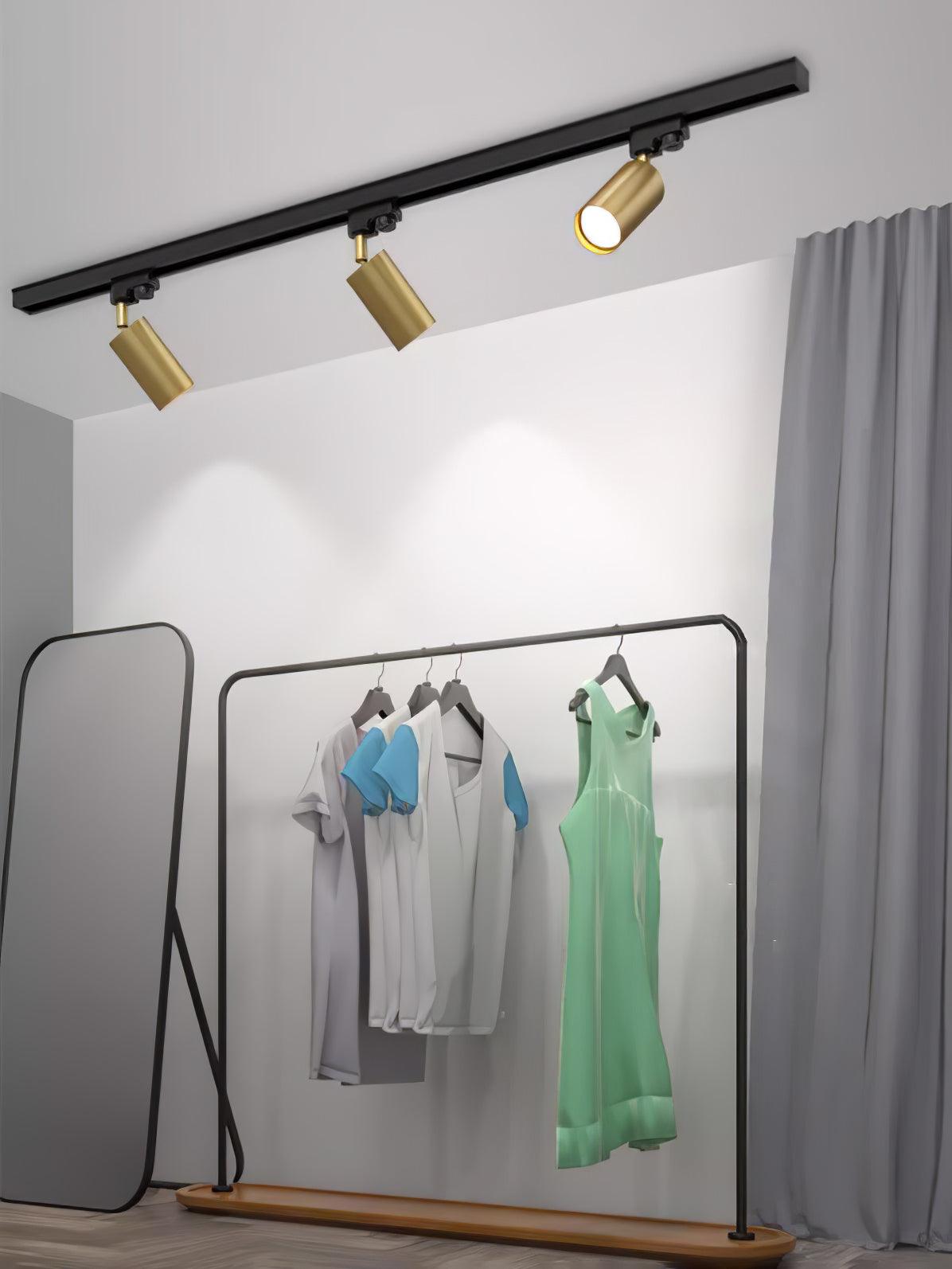 Adjustable Spotlight Track Ceiling Light | 325-Degree Rotatable, LED & Ideal for Art, Kitchen, or Office Task Lighting
