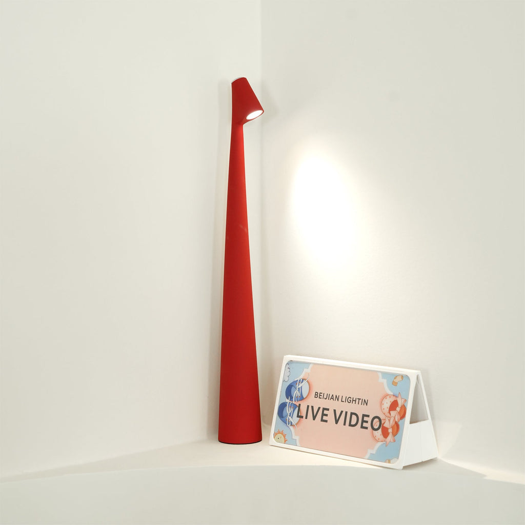 LED Built-in Battery Table Lamp - Portable Wireless Design for Indoor & Outdoor Use