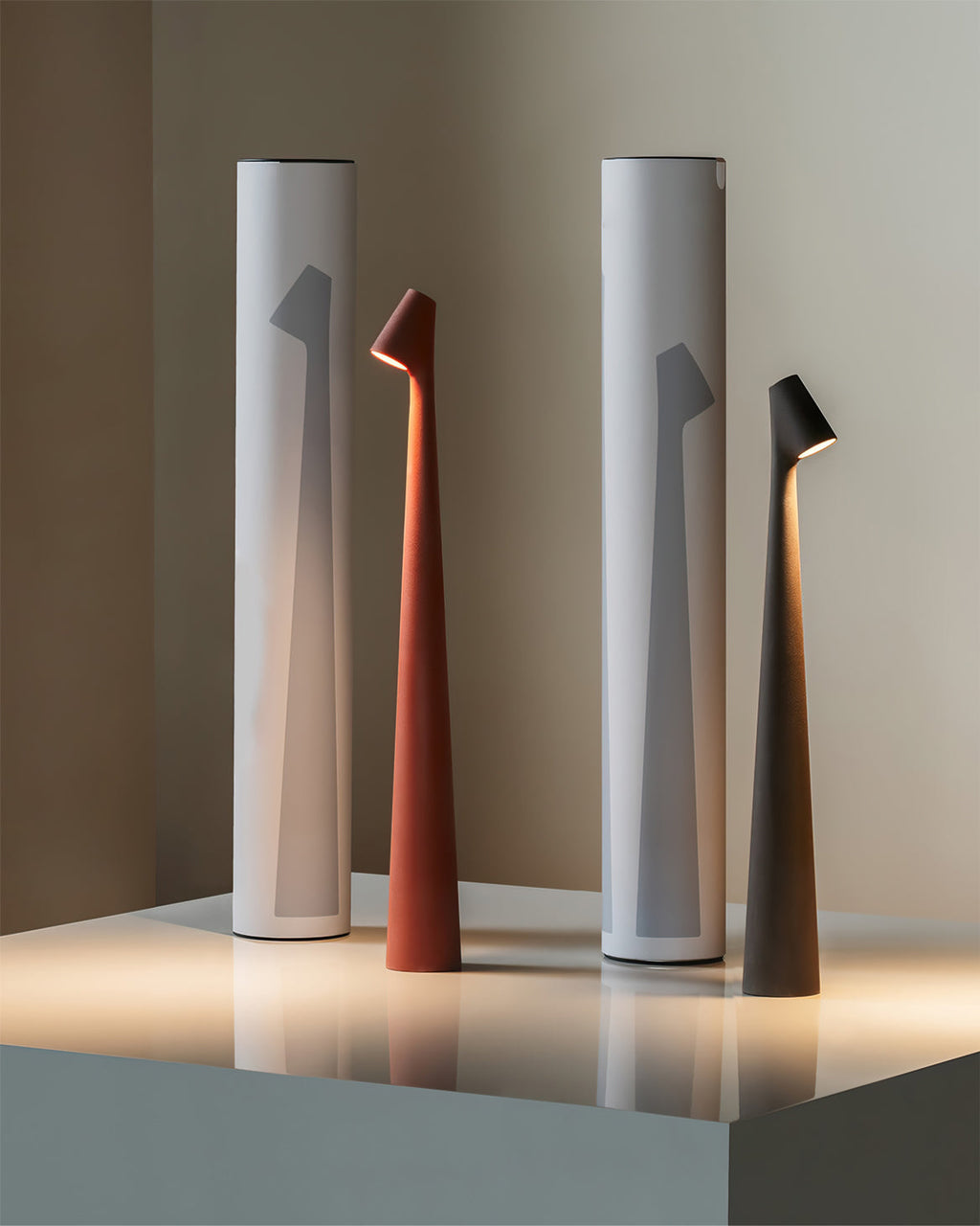 LED Built-in Battery Table Lamp - Portable Wireless Design for Indoor & Outdoor Use