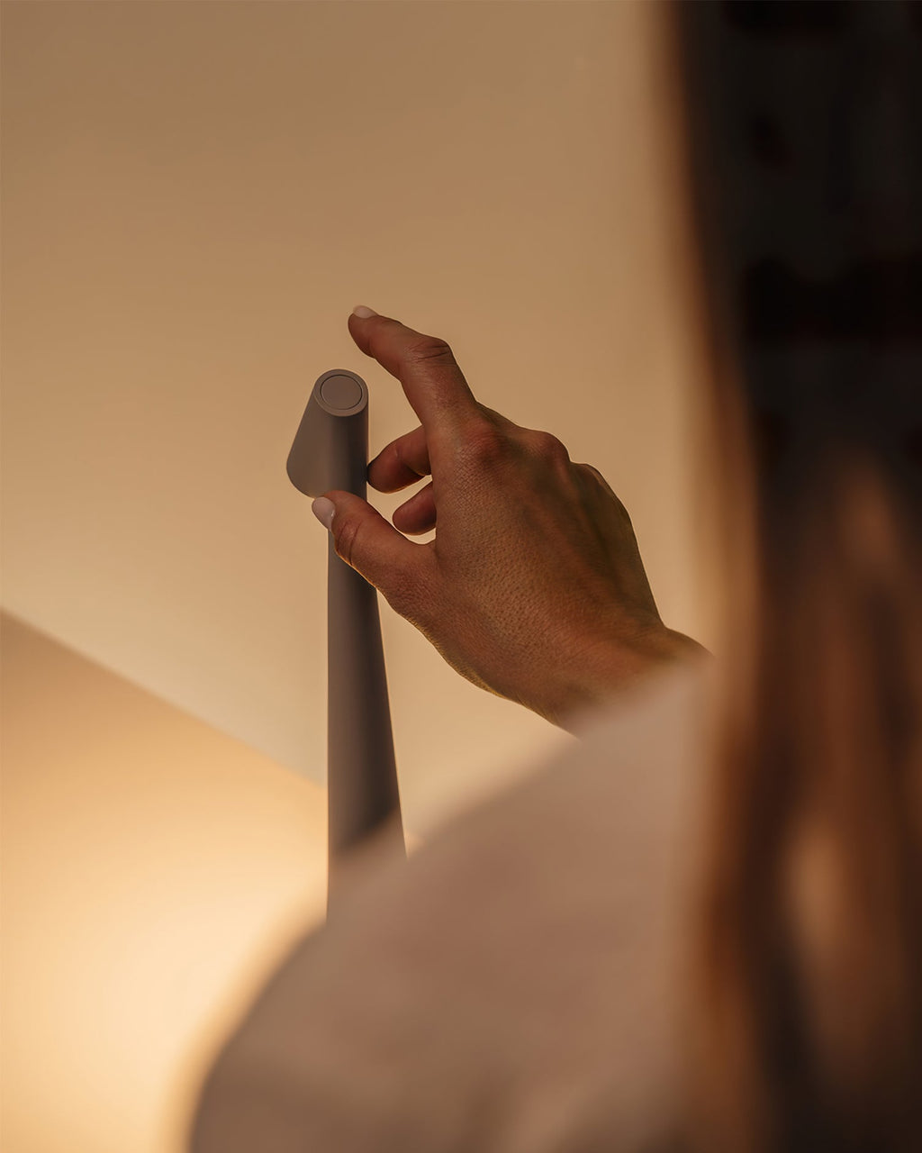 LED Built-in Battery Table Lamp - Portable Wireless Design for Indoor & Outdoor Use