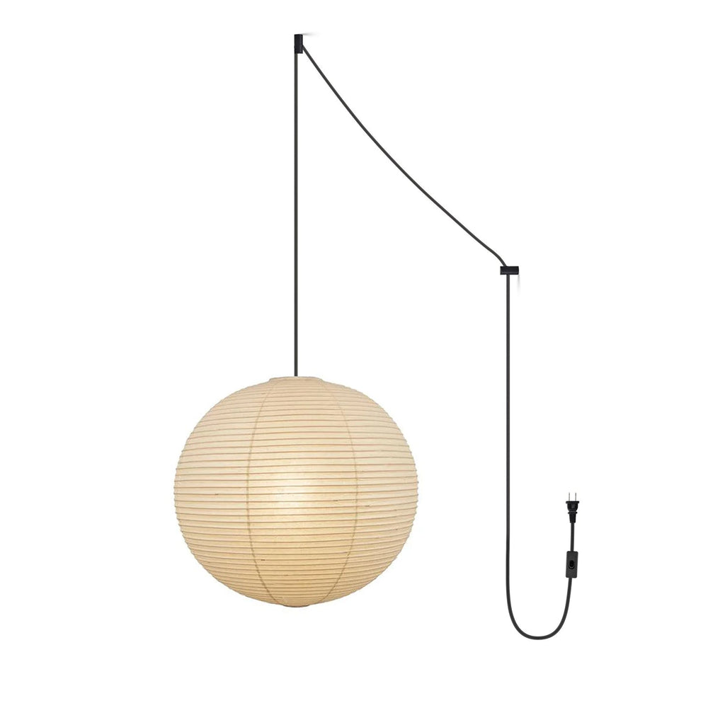 LED Pendant Swag Light Fixture - Modern Hanging Lamp for Living Room, Bedroom & Dining Room Lighting