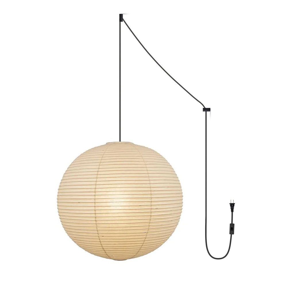LED Pendant Swag Light Fixture - Modern Hanging Lamp for Living Room, Bedroom & Dining Room Lighting