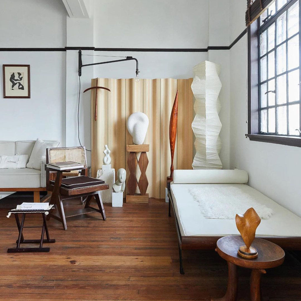 Rice Paper Floor Lamp | Mulberry Paper Shade, Metal Base & Ideal for Indoor Lighting