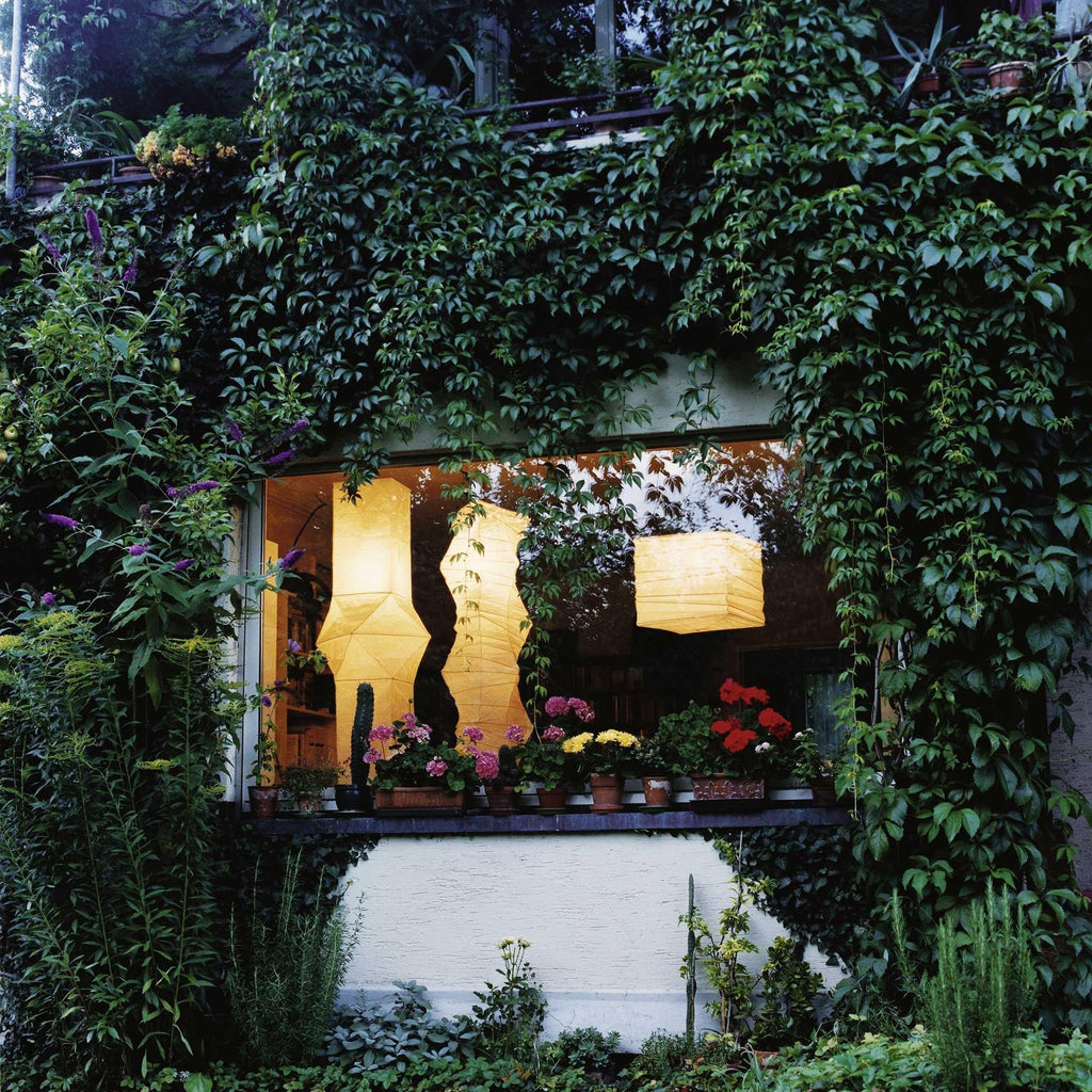 Rice Paper Floor Lamp | Mulberry Paper Shade, Metal Base & Ideal for Indoor Lighting