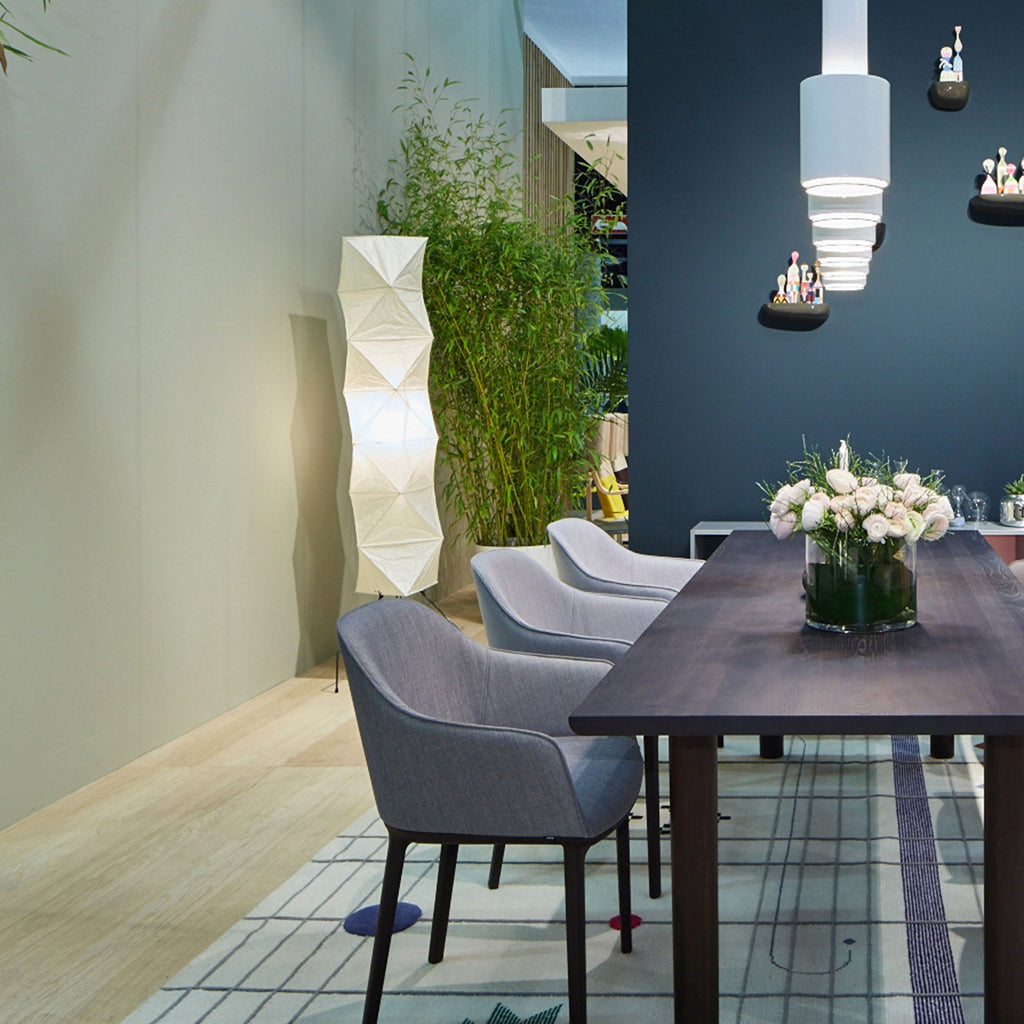 Rice Paper Floor Lamp | Mulberry Paper Shade, Metal Base & Ideal for Indoor Lighting