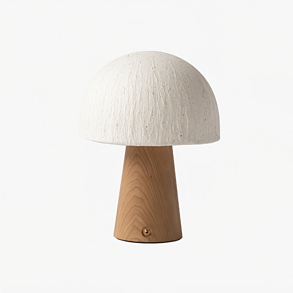Mushroom Table Lamp with Adjustable Brightness - Modern LED Lighting for Home Decor & Nightstands