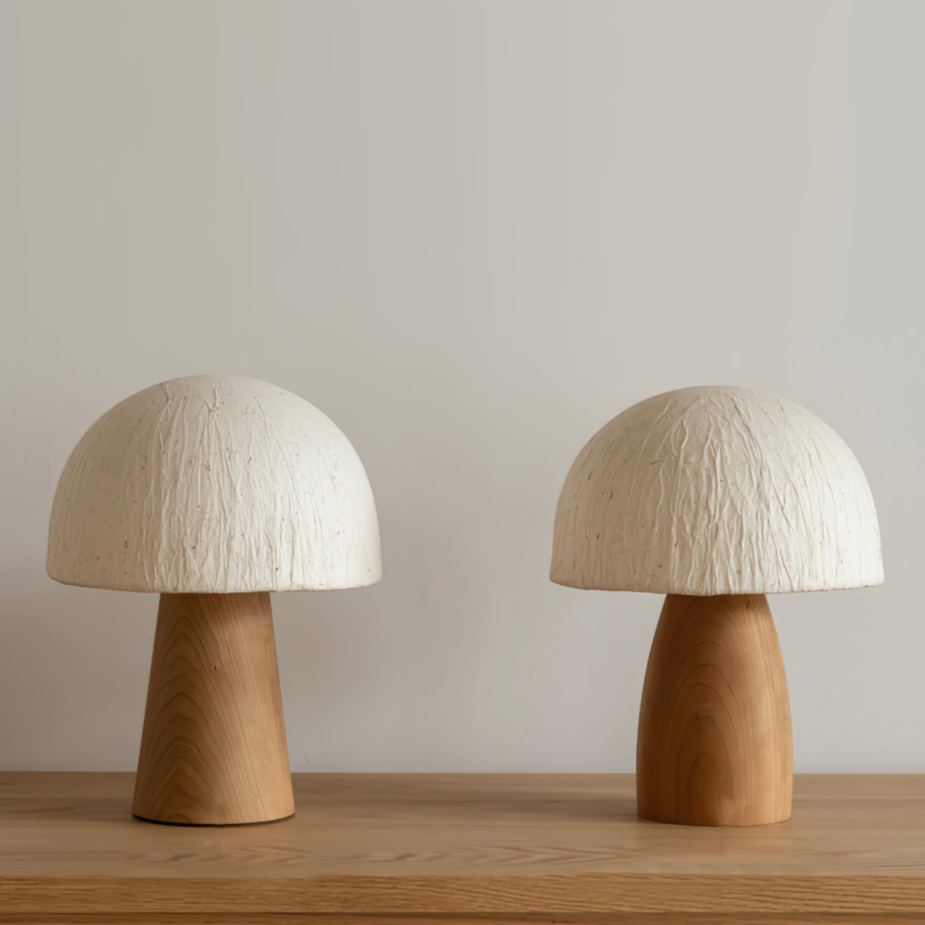 Mushroom Table Lamp with Adjustable Brightness - Modern LED Lighting for Home Decor & Nightstands