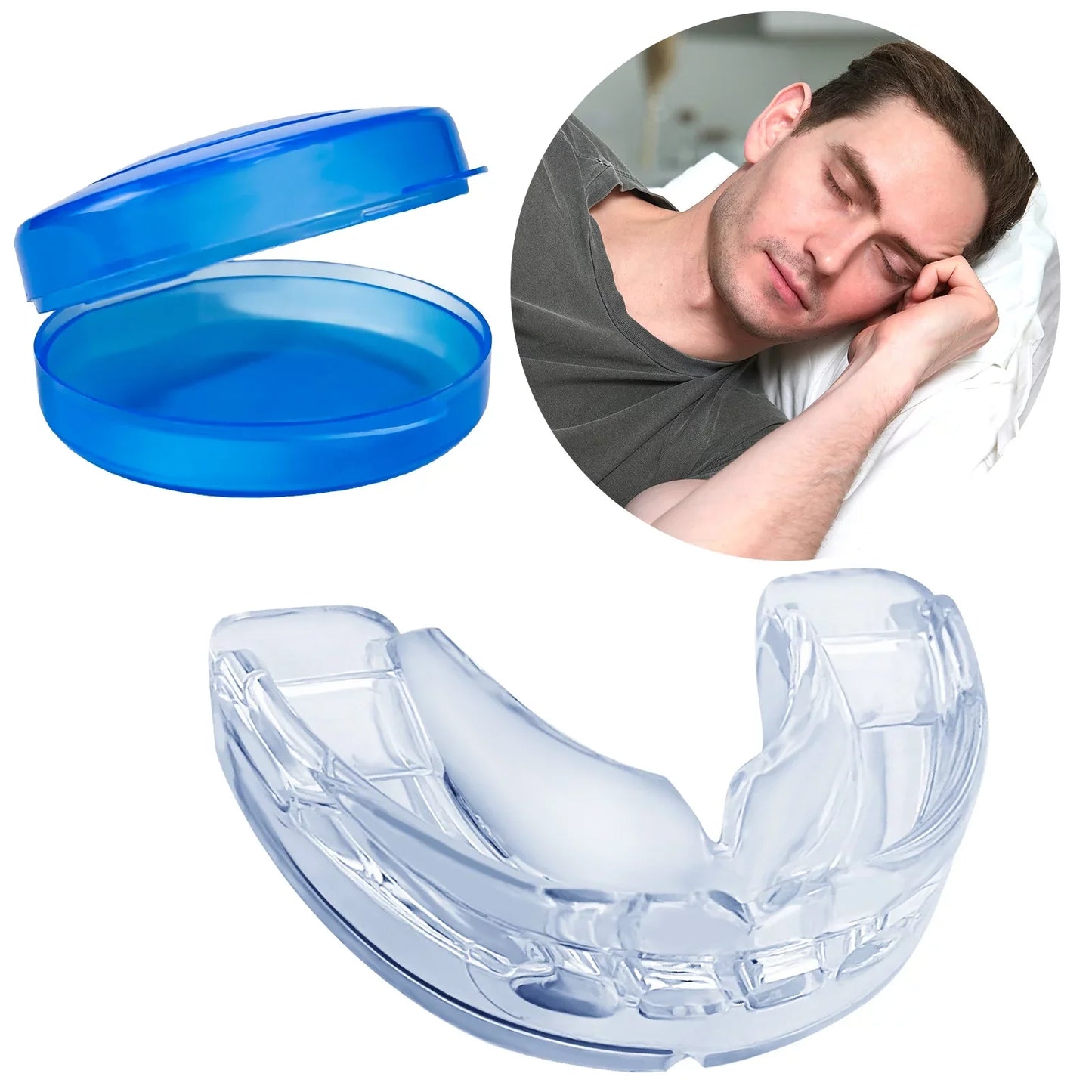 Ultimate Snoring Mouth Guard: Stop Snoring Solution, Anti Snore Device for Peaceful Nights - Mouth Guards for Sleep Apnea Relief