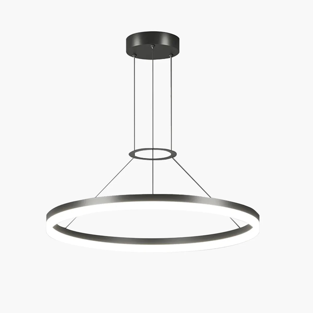 Circular LED Pendant Light | Modern Design, Energy-Saving & Ideal for Living Room, Kitchen, and Office Spaces