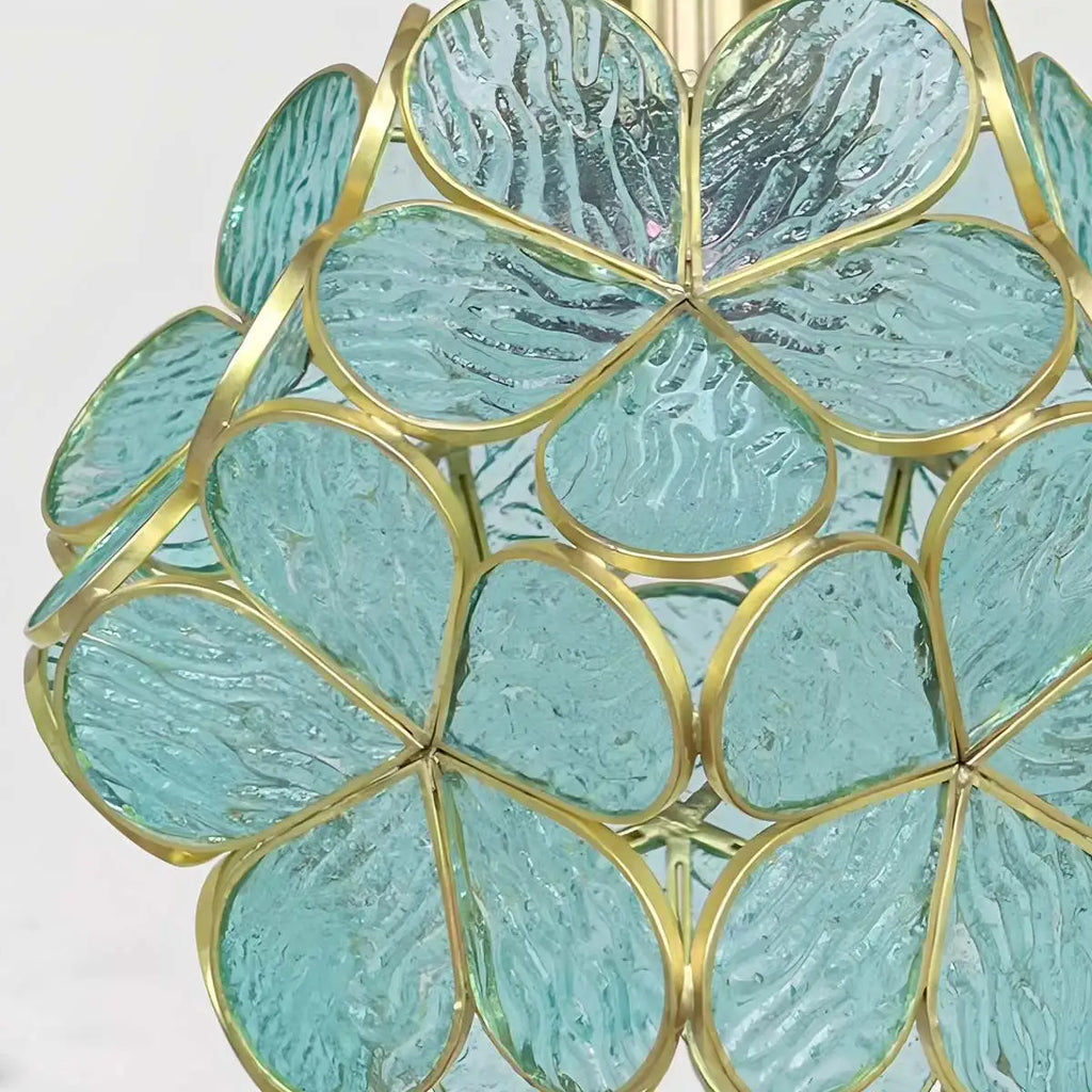 Handcrafted Stained Glass Pendant Light | Cherry Blossom Design for Dining Rooms, Kitchens & Bedrooms