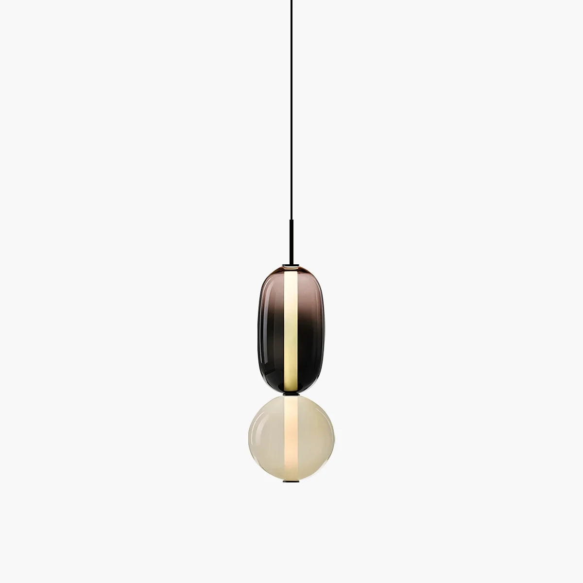 Candied Glass Pendant Light | Colorful Hand-Blown Shades & Soft Ambient Glow for Bedrooms, Kitchens, and Creative Interiors