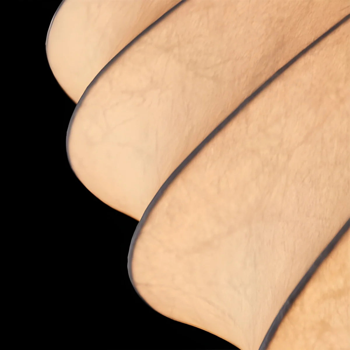 Vintage LED Silk Lantern Pendant Light | Adjustable Height, Sloped Ceiling Friendly & Ideal for Living Rooms and Dining Areas