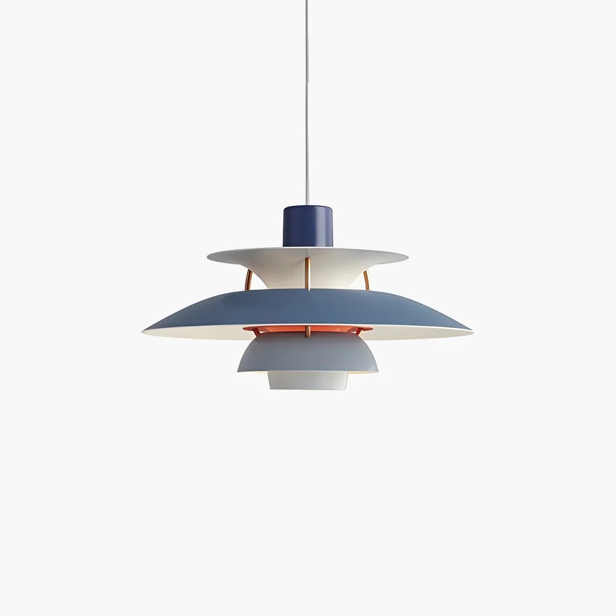 Modern Nordic Multi-layer Pendant Lamp | Adjustable Height, Sloped Ceiling Friendly & Ideal for Living Rooms and Dining Areas