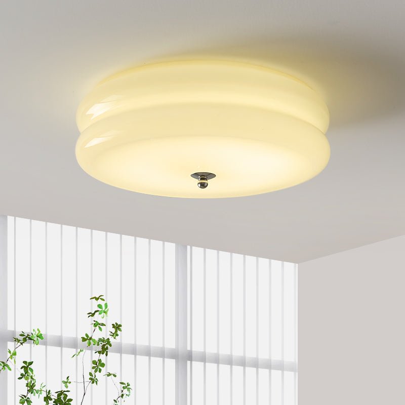 Art Deco Vintage Ceiling Light | Dimmable, Gold or Chrome Finish & Ideal for Modern and Traditional Interiors