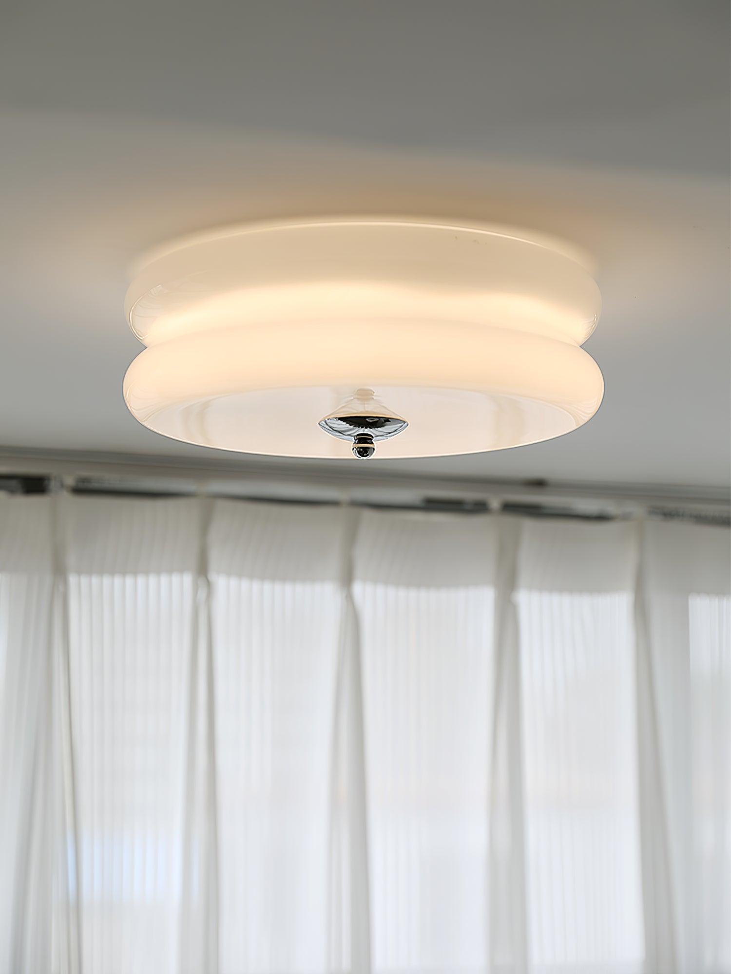 Art Deco Vintage Ceiling Light | Dimmable, Gold or Chrome Finish & Ideal for Modern and Traditional Interiors