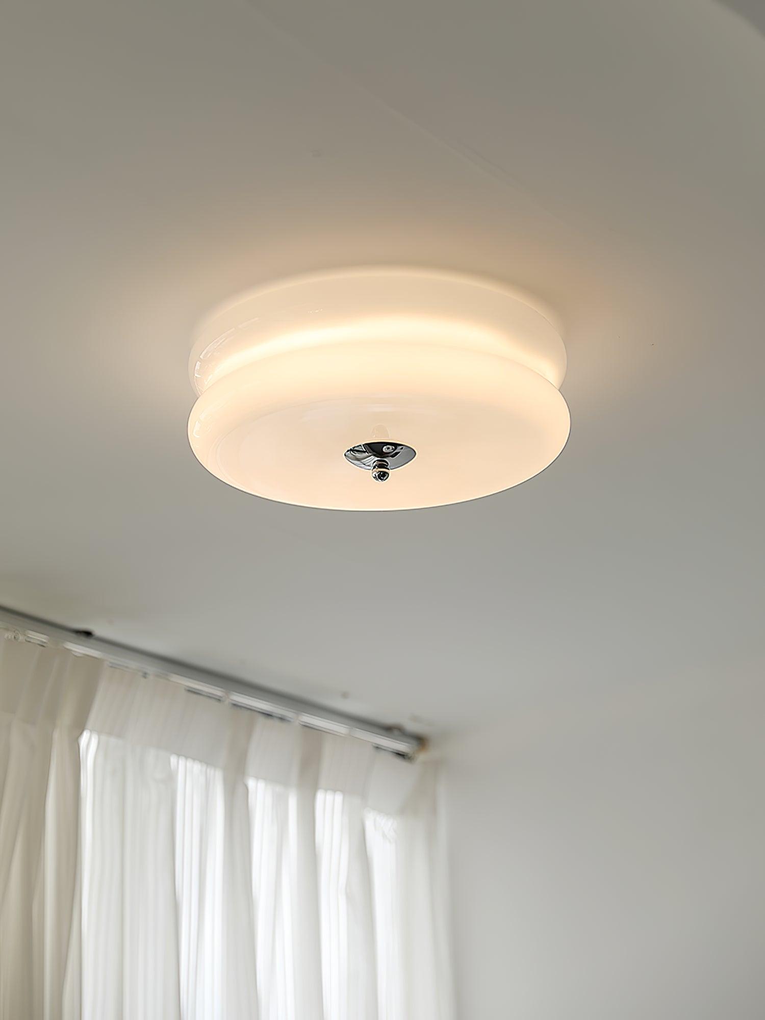 Art Deco Vintage Ceiling Light | Dimmable, Gold or Chrome Finish & Ideal for Modern and Traditional Interiors