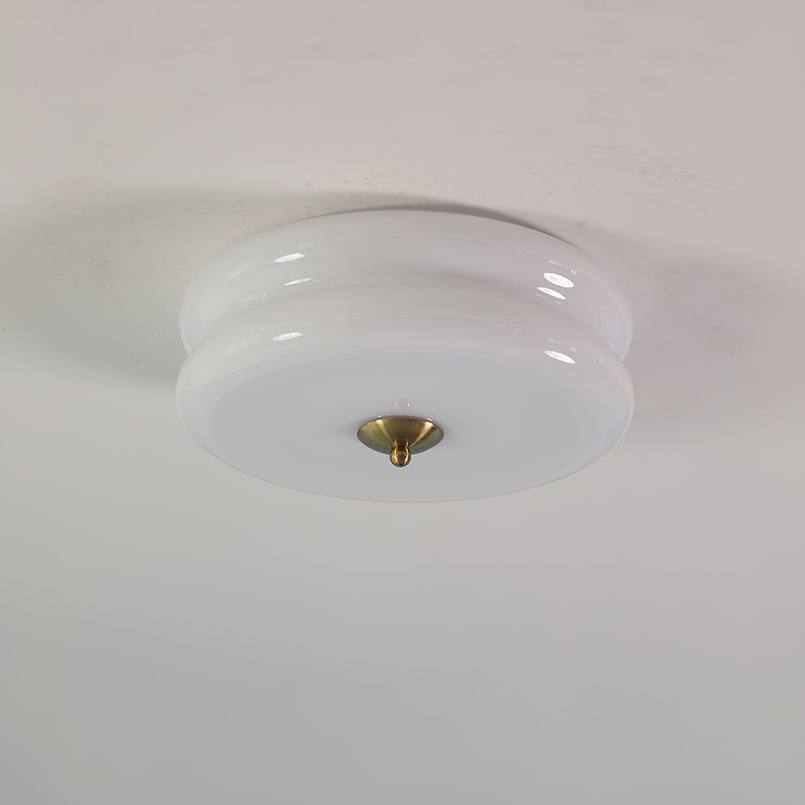 Art Deco Vintage Ceiling Light | Dimmable, Gold or Chrome Finish & Ideal for Modern and Traditional Interiors