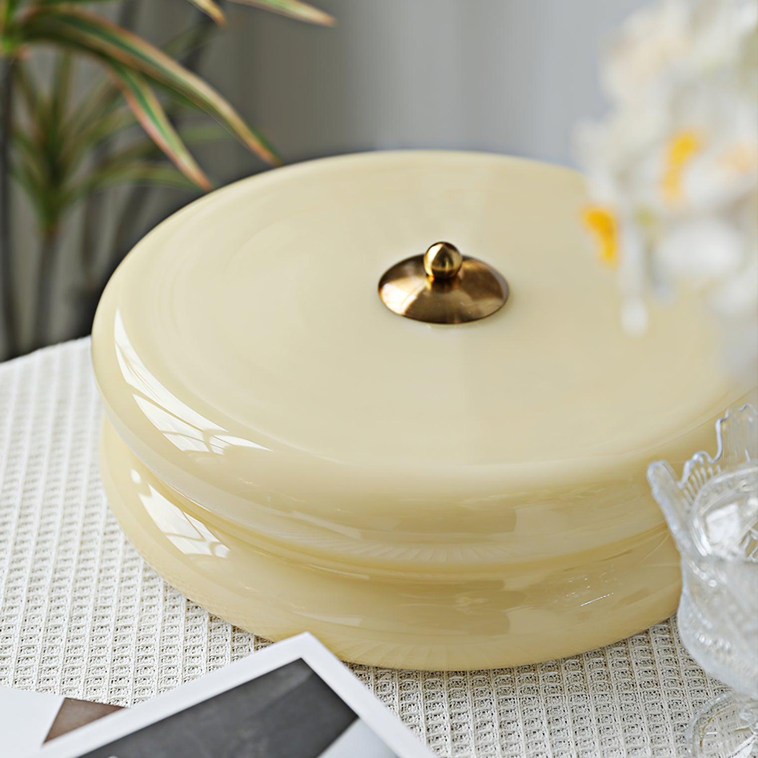 Art Deco Vintage Ceiling Light | Dimmable, Gold or Chrome Finish & Ideal for Modern and Traditional Interiors