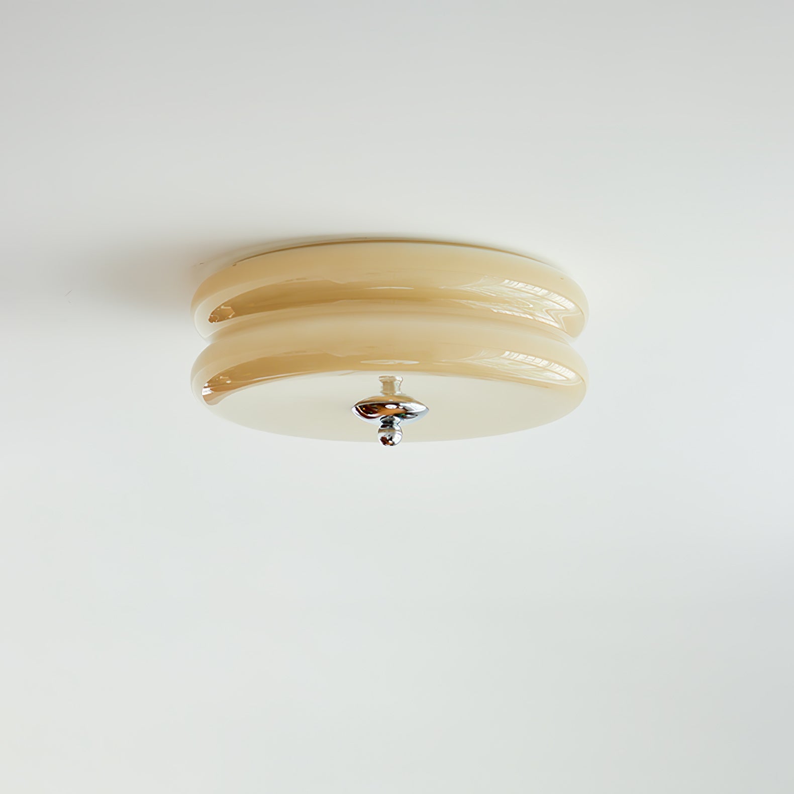 Art Deco Vintage Ceiling Light | Dimmable, Gold or Chrome Finish & Ideal for Modern and Traditional Interiors