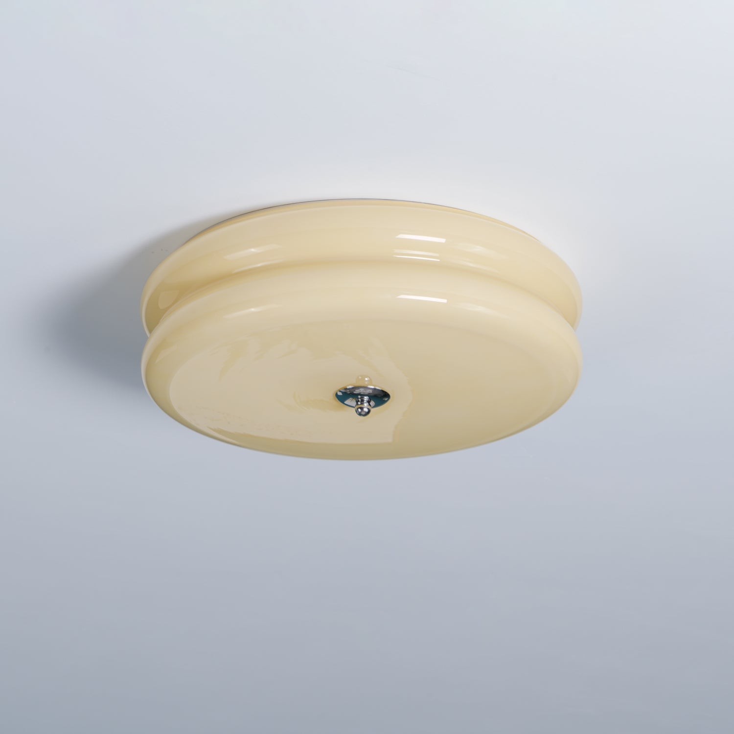 Art Deco Vintage Ceiling Light | Dimmable, Gold or Chrome Finish & Ideal for Modern and Traditional Interiors
