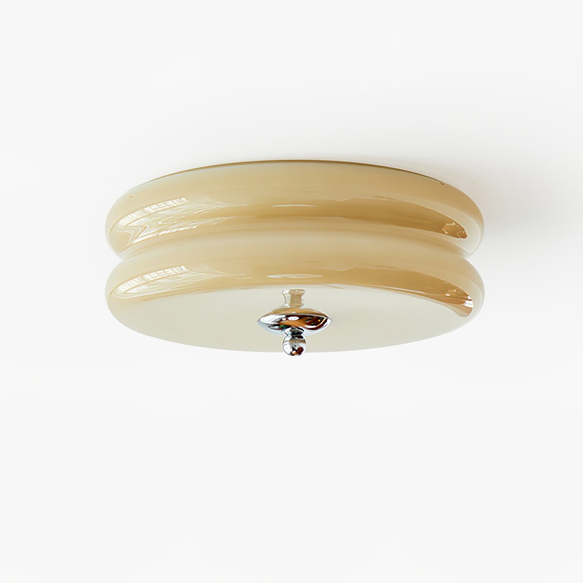 Art Deco Vintage Ceiling Light | Dimmable, Gold or Chrome Finish & Ideal for Modern and Traditional Interiors
