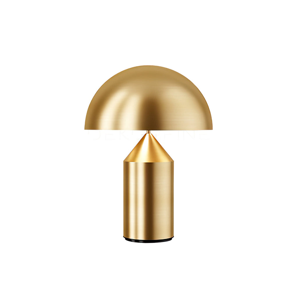 LED Metal Table Lamp - Modern Design with Adjustable Shade for Living Room & Bedroom Lighting