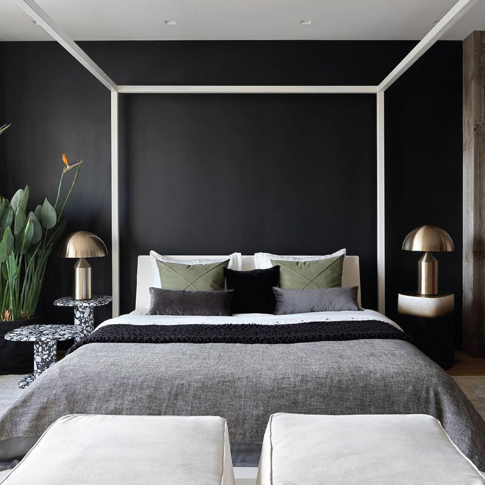 LED Metal Table Lamp - Modern Design with Adjustable Shade for Living Room & Bedroom Lighting