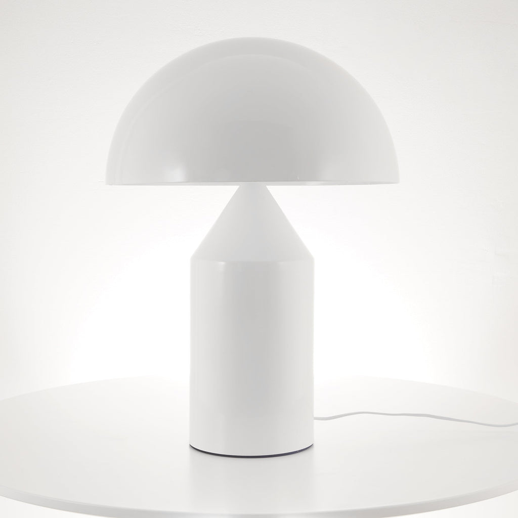 LED Metal Table Lamp - Modern Design with Adjustable Shade for Living Room & Bedroom Lighting