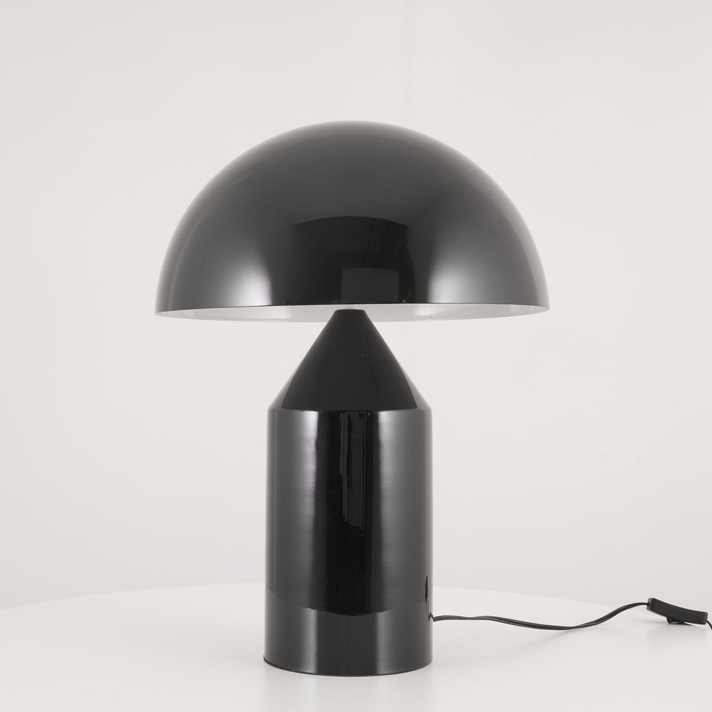 LED Metal Table Lamp - Modern Design with Adjustable Shade for Living Room & Bedroom Lighting