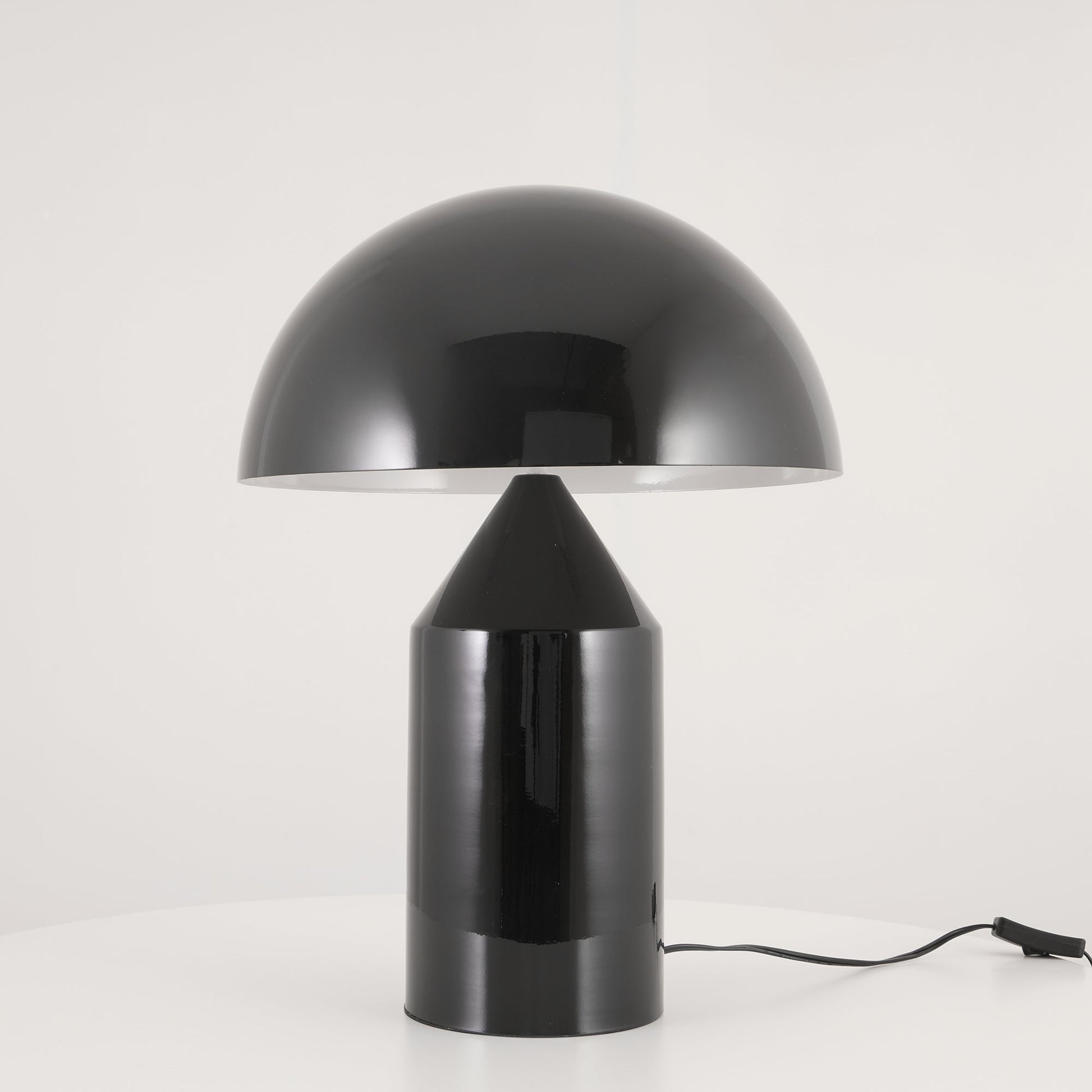 LED Metal Table Lamp - Modern Design with Adjustable Shade for Living Room & Bedroom Lighting